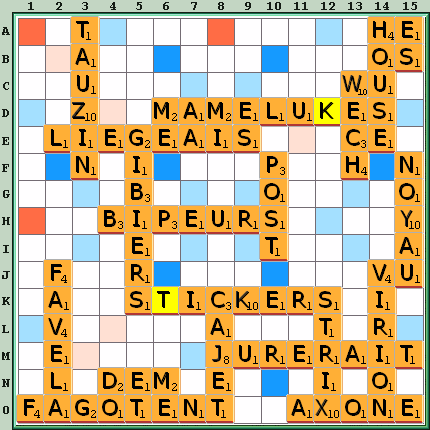 Grille de jeu