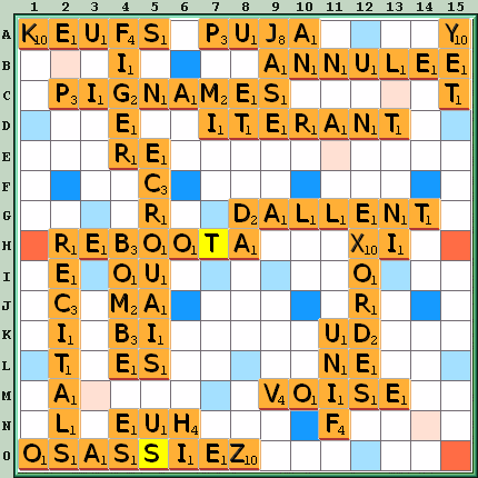 Grille de jeu