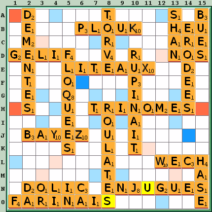 Grille de jeu