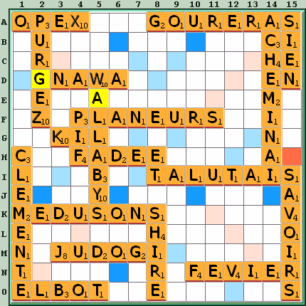 Grille de jeu