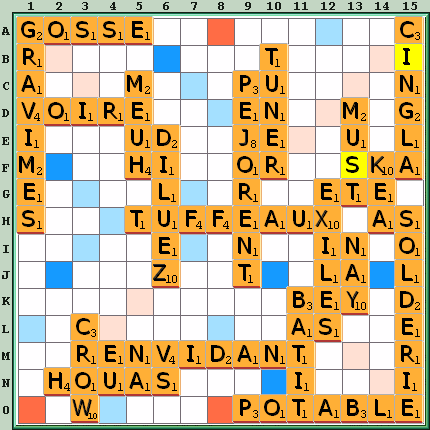 Grille de jeu