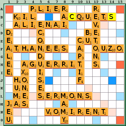 Grille de jeu