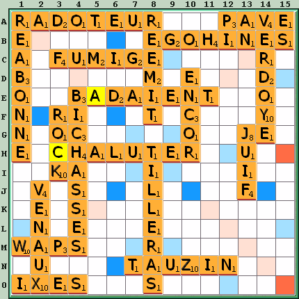 Grille de jeu