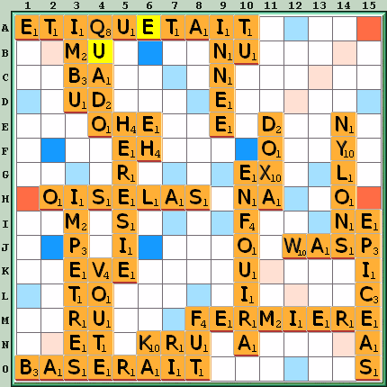 Grille de jeu