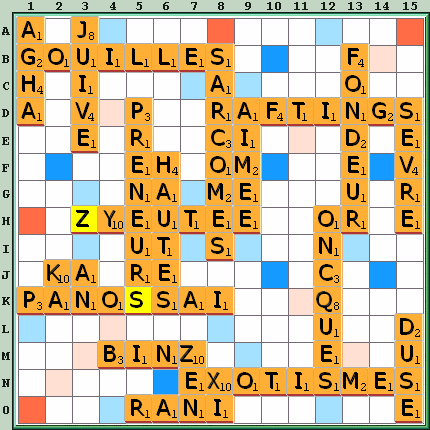 Grille de jeu