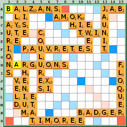 Grille de jeu