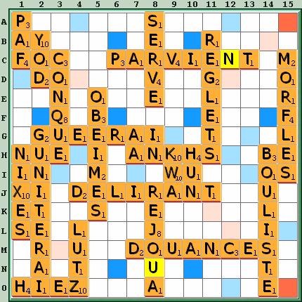 Grille de jeu