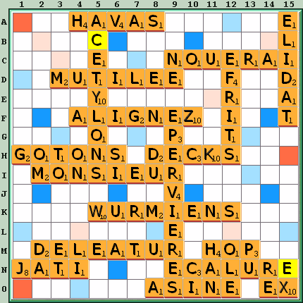 Grille de jeu