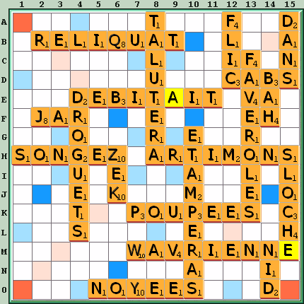 Grille de jeu