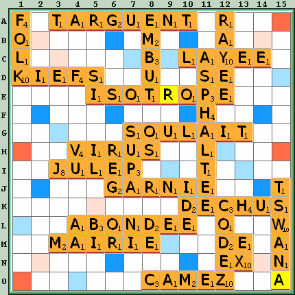 Grille de jeu