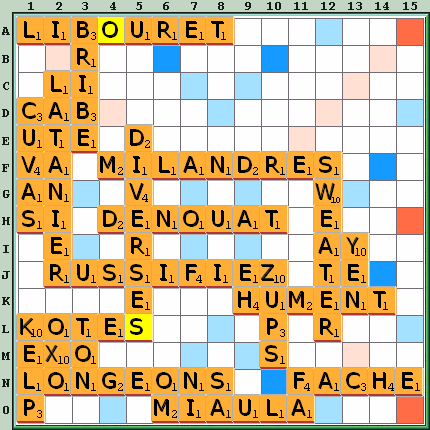 Grille de jeu