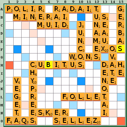 Grille de jeu