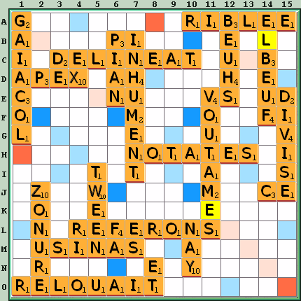 Grille de jeu