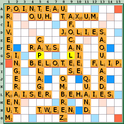Grille de jeu