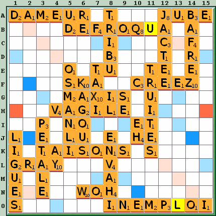 Grille de jeu