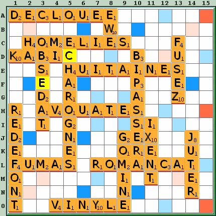 Grille de jeu