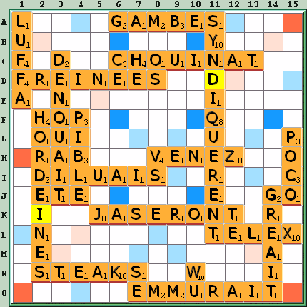 Grille de jeu