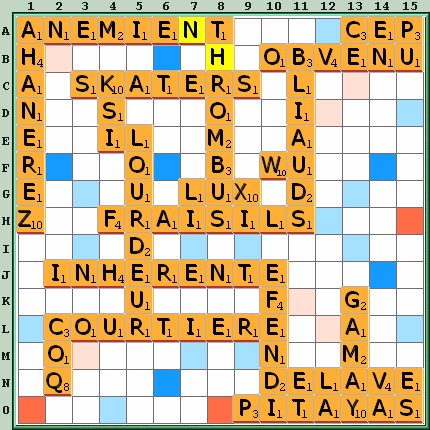 Grille de jeu