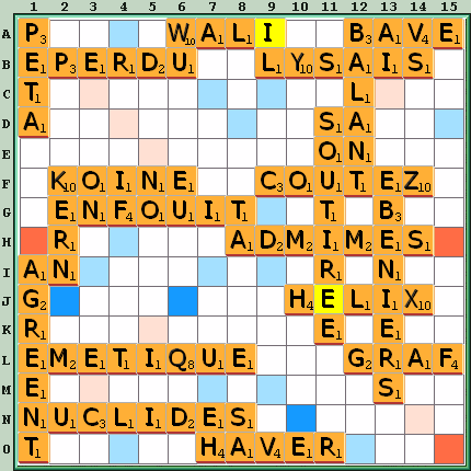 Grille de jeu
