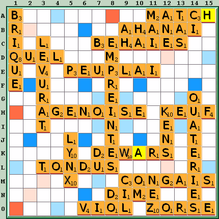Grille de jeu