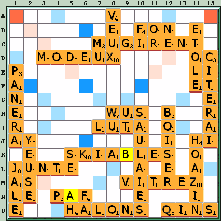 Grille de jeu