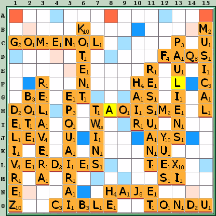 Grille de jeu