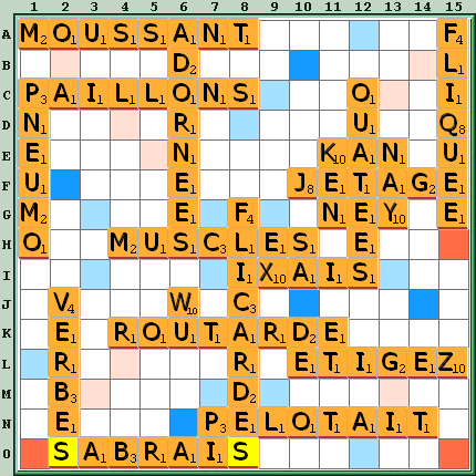 Grille de jeu