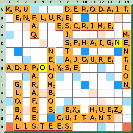 Grille de jeu