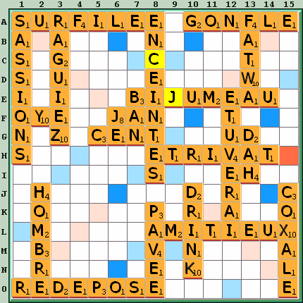 Grille de jeu