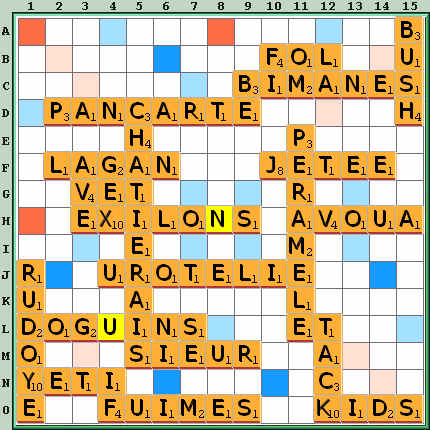 Grille de jeu