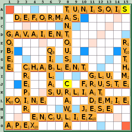 Grille de jeu