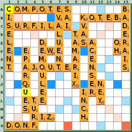 Grille de jeu