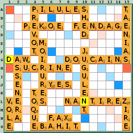 Grille de jeu