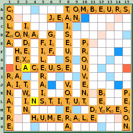 Grille de jeu