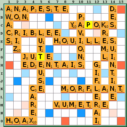 Grille de jeu
