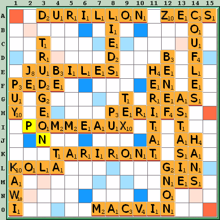 Grille de jeu