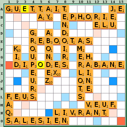 Grille de jeu
