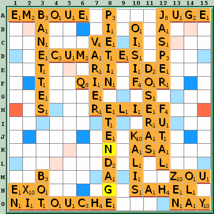 Grille de jeu