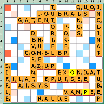 Grille de jeu