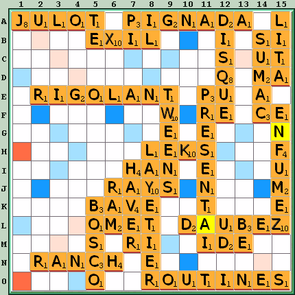 Grille de jeu