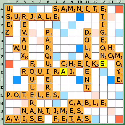 Grille de jeu