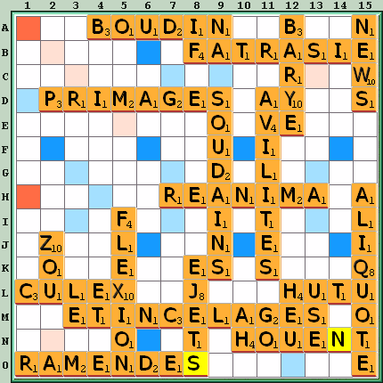 Grille de jeu
