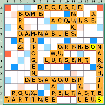 Grille de jeu