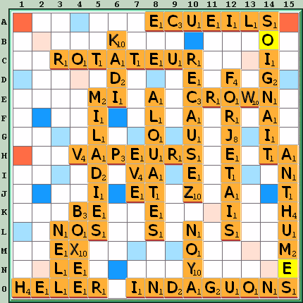 Grille de jeu