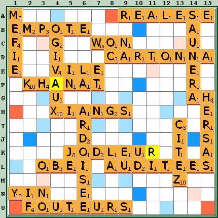 Grille de jeu