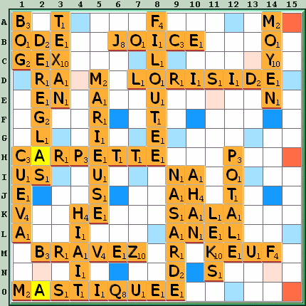 Grille de jeu
