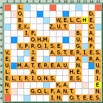 Grille de jeu