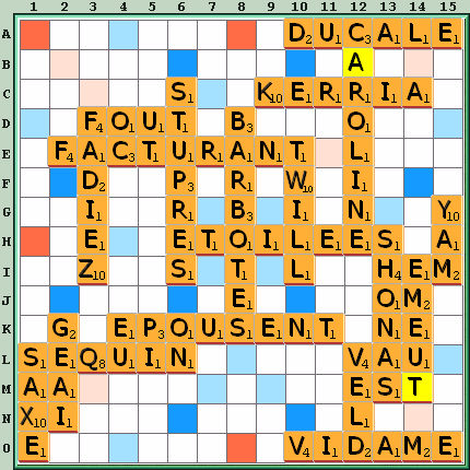 Grille de jeu