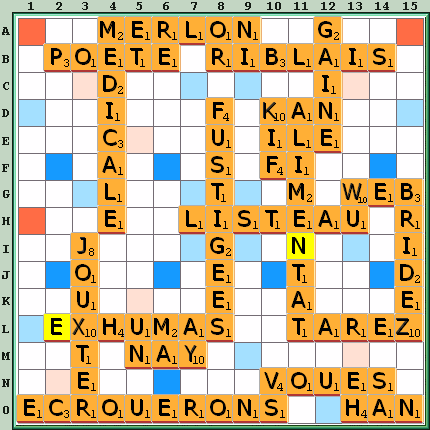Grille de jeu