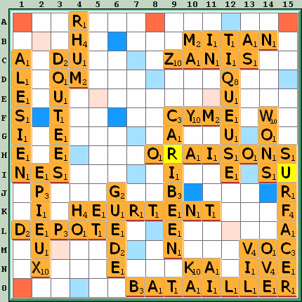 Grille de jeu